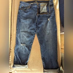 Kut from the Kloth Distressed Crop Jeans